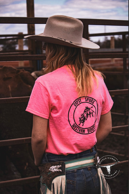 Pink branded collection t-shirt